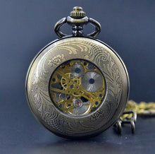 Load image into Gallery viewer, Pentagram Pointed Star Pocket Watch