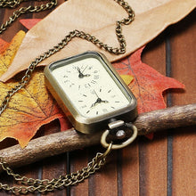Load image into Gallery viewer, Double Time Zone Movement Necklace Chain