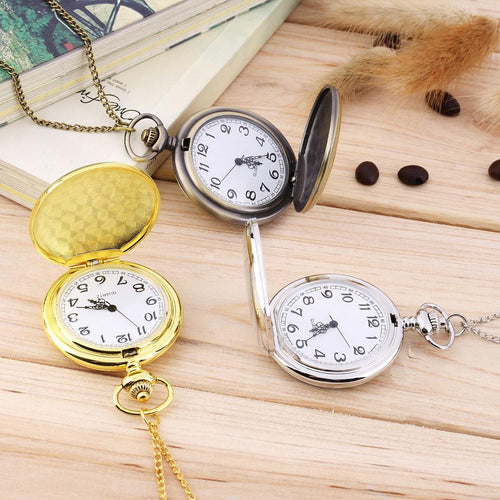 Polish Quartz Men Pocket Watch