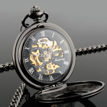 Load image into Gallery viewer, Analog Quartz Polished Pocket Watch