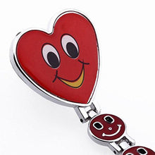 Load image into Gallery viewer, Heart Shape Buckle Nurse Brooch Fob