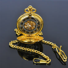 Load image into Gallery viewer, Flower Type Analog Selekton Pocket Watch