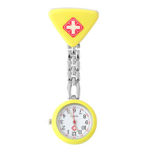 Load image into Gallery viewer, Red Cross Brooch Nurses Watch