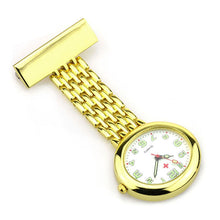 Load image into Gallery viewer, Luminous Dial Nurse Doctor Brooch Clip Quartz