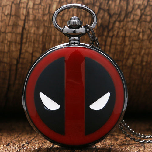 Pocket Watch Necklace Quartz Steampunk