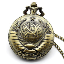 Load image into Gallery viewer, Pocket Watch Necklace Quartz Steampunk