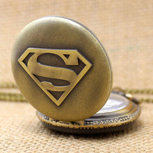 Load image into Gallery viewer, Pocket Watch Necklace Quartz Steampunk