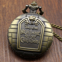 Load image into Gallery viewer, Pocket Watch Necklace Quartz Steampunk