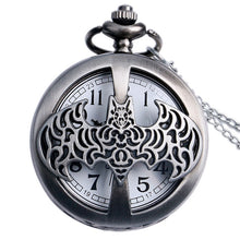 Load image into Gallery viewer, Pocket Watch Necklace Quartz Steampunk