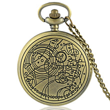 Load image into Gallery viewer, Doctor Who Steampunk Fob Watch