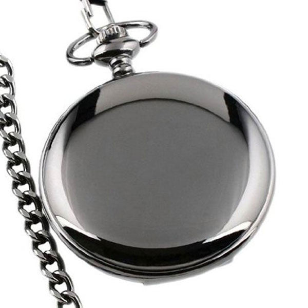Polish Smooth Quartz Pocket Watch