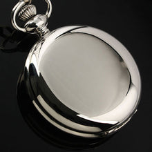 Load image into Gallery viewer, Polish Smooth Quartz Pocket Watch