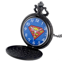 Load image into Gallery viewer, Superman Men Pocket Watch Necklace Pendant