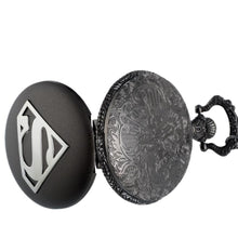 Load image into Gallery viewer, Superman Men Pocket Watch Necklace Pendant