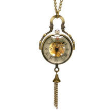 Load image into Gallery viewer, Transparent Glass Ball Pocket Watch
