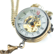 Load image into Gallery viewer, Transparent Glass Ball Pocket Watch