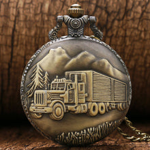 Load image into Gallery viewer, Big Truck Pocket Watch