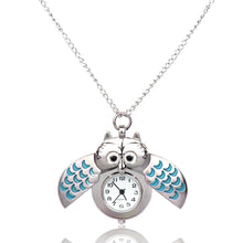 Load image into Gallery viewer, Mini Metal Owl Double Open Quartz