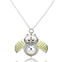 Load image into Gallery viewer, Mini Metal Owl Double Open Quartz