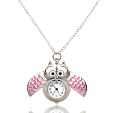 Load image into Gallery viewer, Mini Metal Owl Double Open Quartz