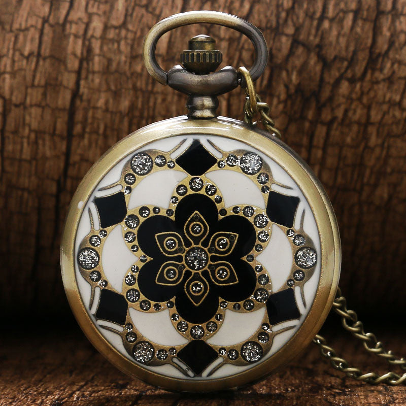 Pocket Fob Watch Necklace