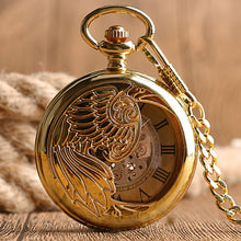 Load image into Gallery viewer, Luxury Phoenix Self Winding Pocket Watch