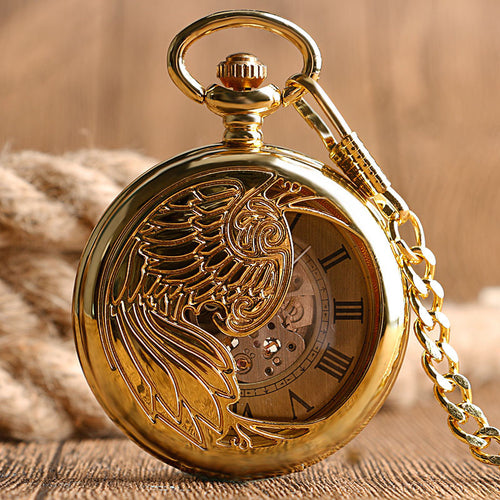 Luxury Phoenix Self Winding Pocket Watch