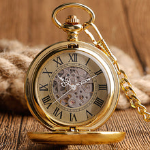 Load image into Gallery viewer, Luxury Phoenix Self Winding Pocket Watch