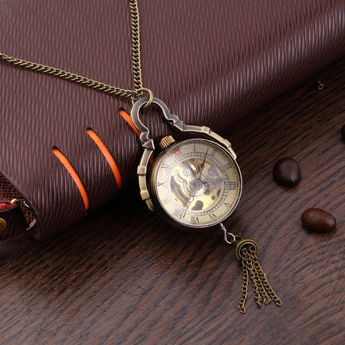 Transparent Glass Ball Necklace Watches