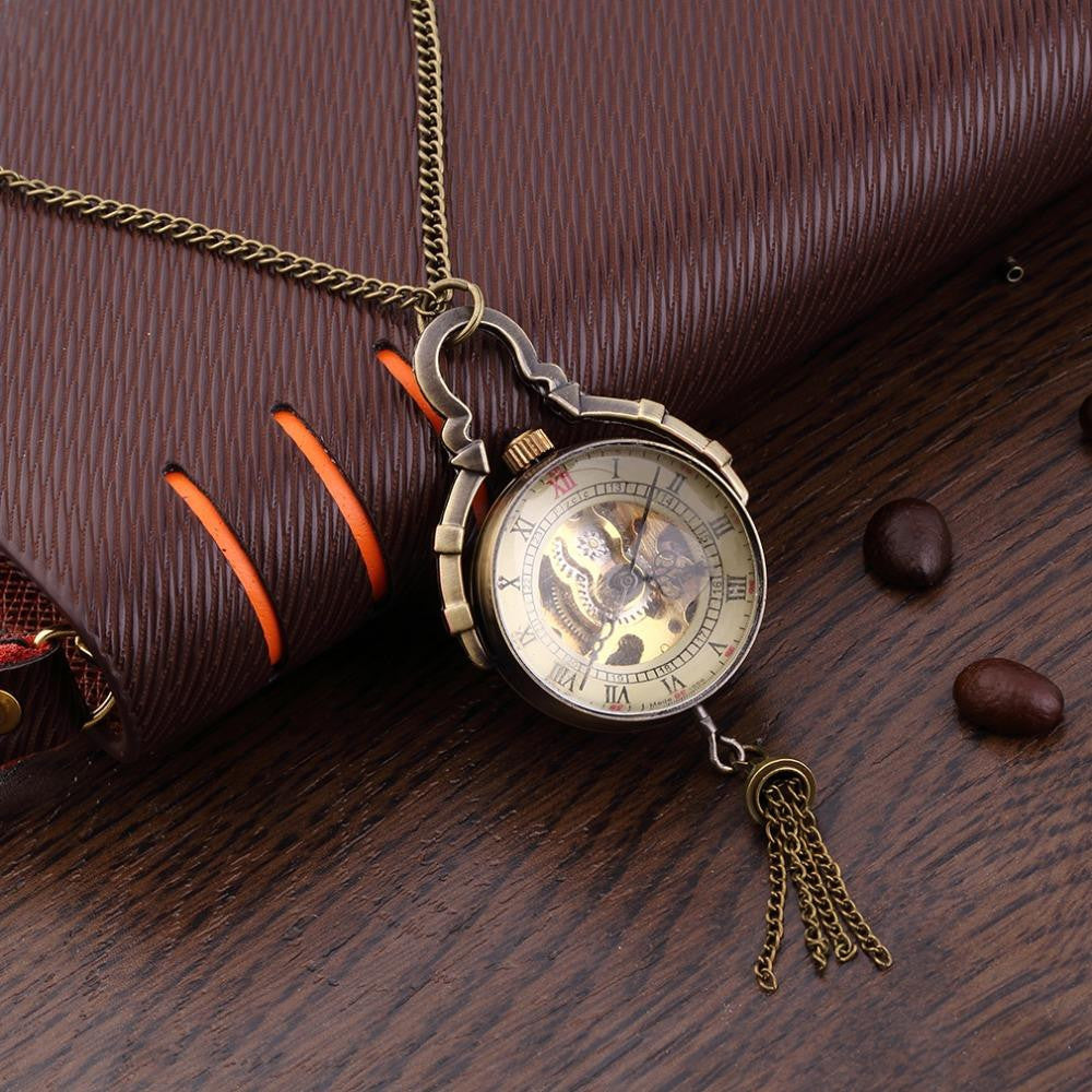 Transparent Glass Ball Necklace Watches