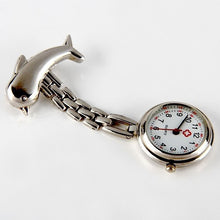 Load image into Gallery viewer, Dolphin Stainless Bracelet Pocket Watch