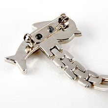 Load image into Gallery viewer, Dolphin Stainless Bracelet Pocket Watch