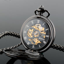 Load image into Gallery viewer, Analog Quartz Polished Pocket Watch