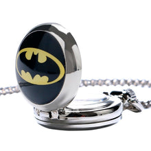 Load image into Gallery viewer, Batman Logo Pocket Watch Hour