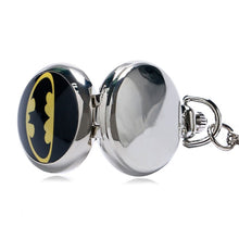 Load image into Gallery viewer, Batman Logo Pocket Watch Hour
