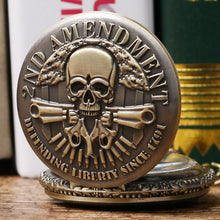 Load image into Gallery viewer, Guns Design Pocket Watch