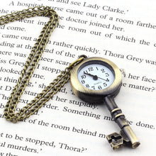Load image into Gallery viewer, Vintage Pocket Key Necklace Hour Wall