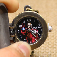 Load image into Gallery viewer, Iron Man Shape Design Pocket Watch