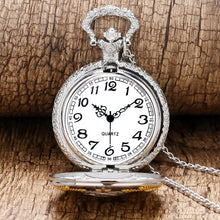 Load image into Gallery viewer, Soviet Sickle Hammer Style Quartz Pocket Watch