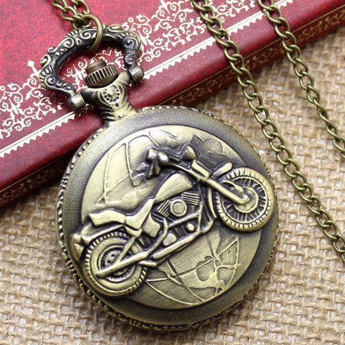 Pocket Watch With Necklace Chain