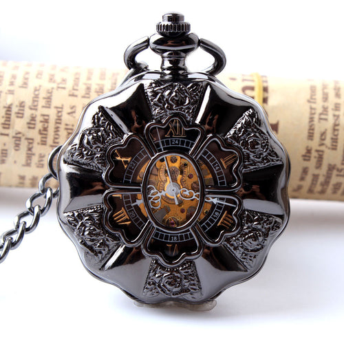 Hollow Skeleton Hand Winding Watch