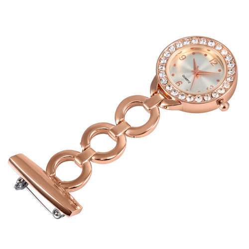 Nurse Pin Crystal  Watch
