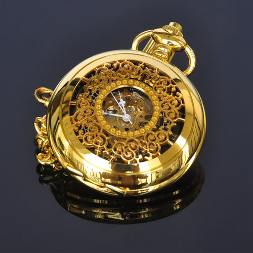 Flower Type Analog Selekton Pocket Watch