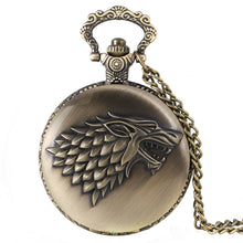 Load image into Gallery viewer, Pocket Watch Game of Thrones Design