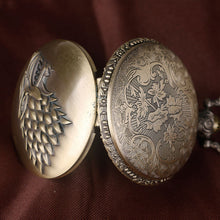 Load image into Gallery viewer, Pocket Watch Game of Thrones Design